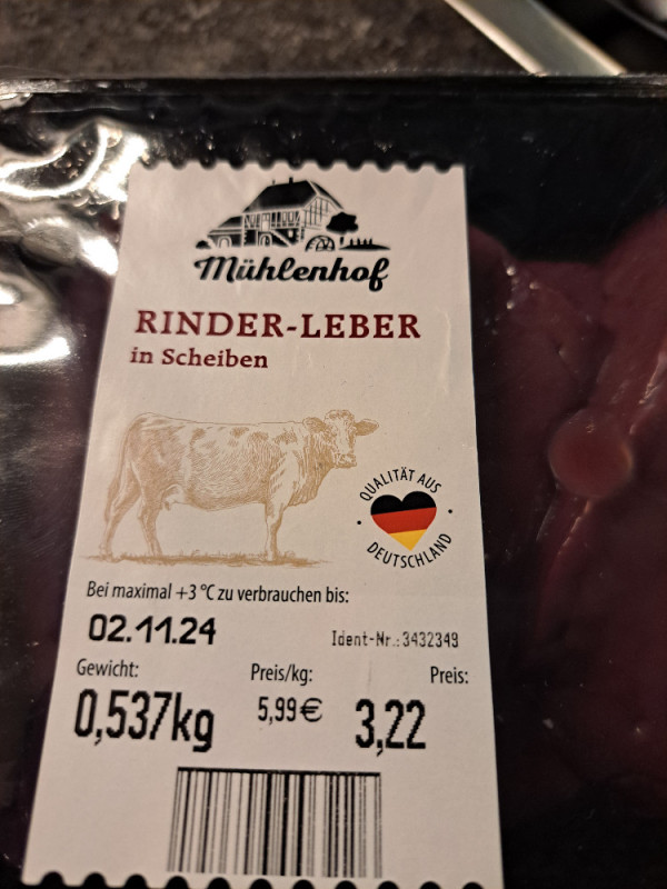 Rinderleber (Mühlenhof) von TX295 | Hochgeladen von: TX295