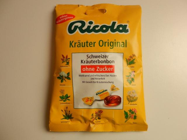 Ricola Kräuterbonbons ohne Zucker | Hochgeladen von: maeuseturm