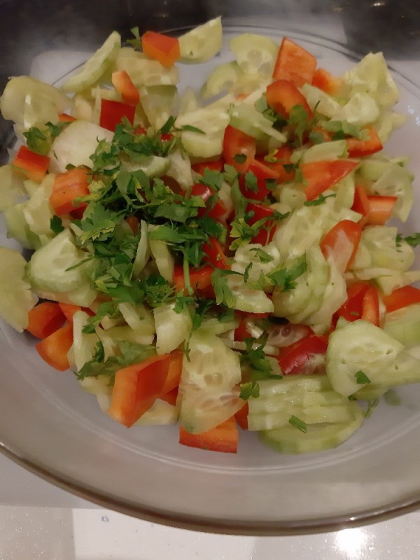 Paprika-Gurken-Salat von doro58 | Hochgeladen von: doro58