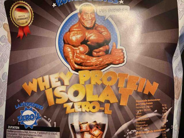 Whey Protein Isolat Zero-L, Apfelsaft von Nick69 | Hochgeladen von: Nick69