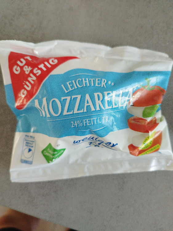 Leichter Mozzarella, 24% weniger Fett von Florian_R12 | Hochgeladen von: Florian_R12
