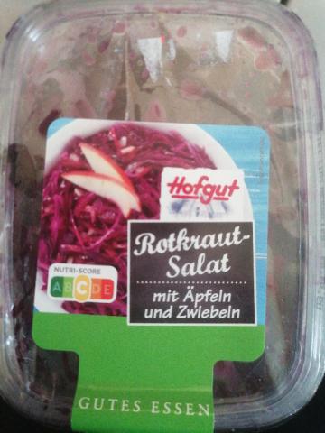 Rotkraut-Salat, mit Äpfeln und Zwiebeln von vcbloemer | Hochgeladen von: vcbloemer