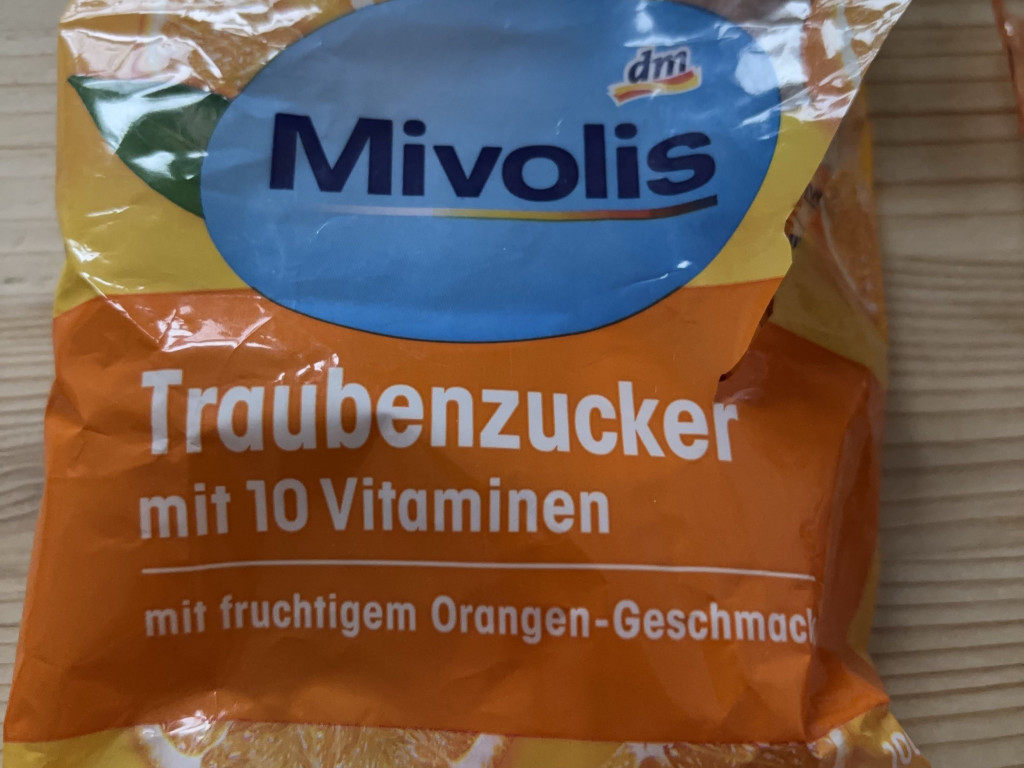 Traubenzucker mit 10 Vitaminen, Orangen Geschmack von Mimek | Hochgeladen von: Mimek