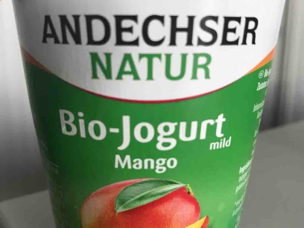 Andechser, Natur Bio-Joghurt, Mango Kalorien - Joghurt - Fddb
