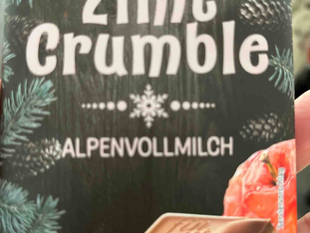 Bratapfel Zimt Crumble Schokolade von rivache | Hochgeladen von: rivache