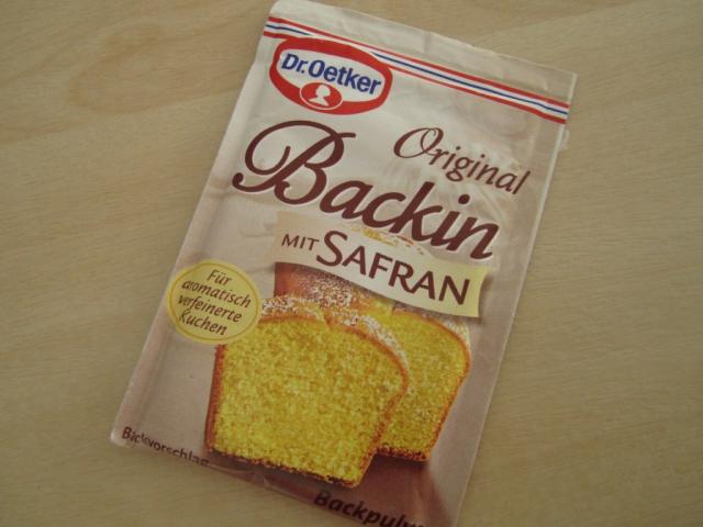 Backin Safran | Hochgeladen von: Teecreme