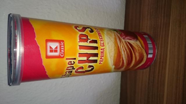Stapel Chips, Paprika | Hochgeladen von: Skaikru