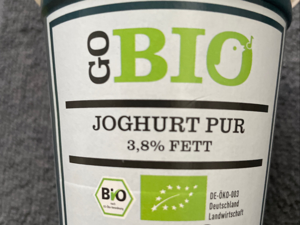 Joghurt 3,8% Fett, mit Mikronährstoff Angabe von bibe58 | Hochgeladen von: bibe58