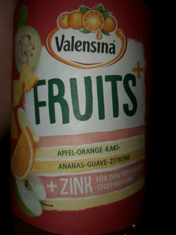 Valensia Fruits+ Apfel-Orange-Kaki-Ananas-Guave-Zitrone, +Zink v | Hochgeladen von: Ulrike97