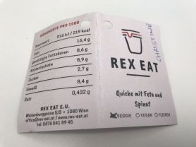 Rex Eat: Quiche mit Feta und Spinat | Hochgeladen von: chriger