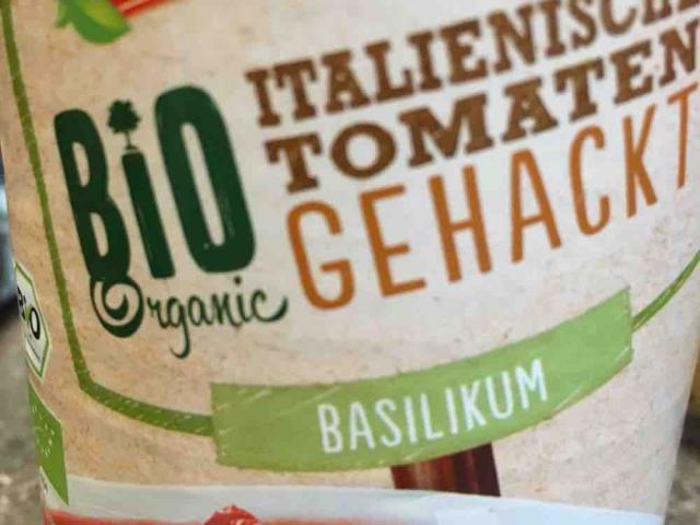 Bio Gehackte Tomaten , Basilikum  von Fitnessgott | Hochgeladen von: Fitnessgott