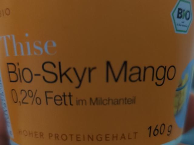 Bio-Skyr Mango, 0.2% Fett im Milchanteil by Sandeep | Uploaded by: Sandeep