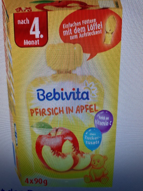 Bebivita Pfirsich in Apfel von JJU | Hochgeladen von: JJU