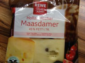Rewe holländischer maasdamer 45% fett | Hochgeladen von: Rallenta