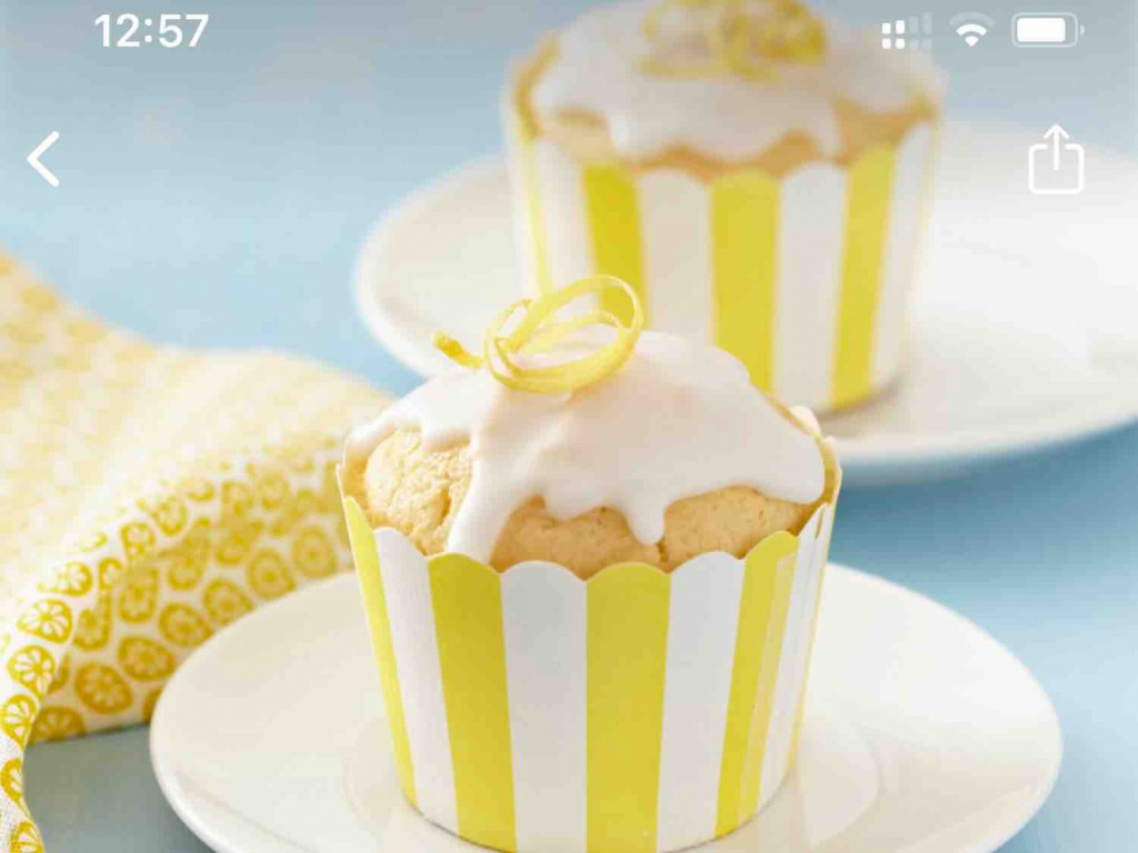 Zitrone Joghurt Muffins, weniger Zucker mit Erythrit von ESSpres | Hochgeladen von: ESSpress