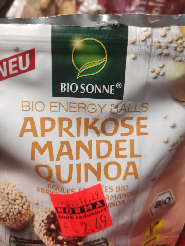 Bio Energy Balls Aprikose Mandel Quinoa von Azazel666 | Hochgeladen von: Azazel666