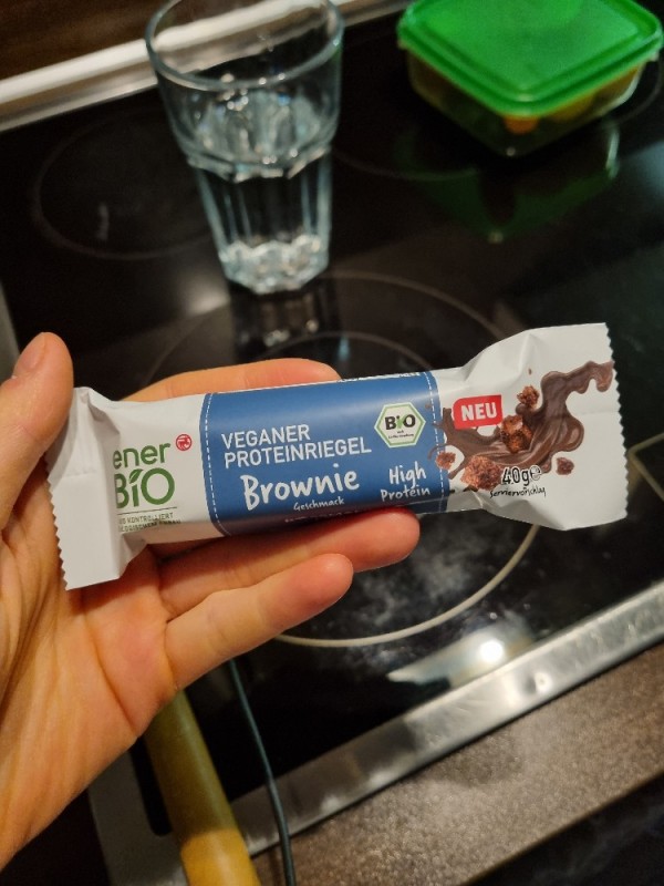 Rossmann veganer Proteinriegel, Brownie von Lara1608 | Hochgeladen von: Lara1608