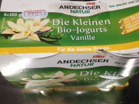 Andechser Die Kleinen Bio-Jogurts, Vanille | Hochgeladen von: felisalpina