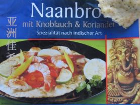 Naan Brot, Knoblauch & Koriander | Hochgeladen von: Heidi