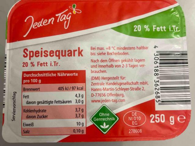 Speisequark, 20% Fett von laurajhk | Hochgeladen von: laurajhk