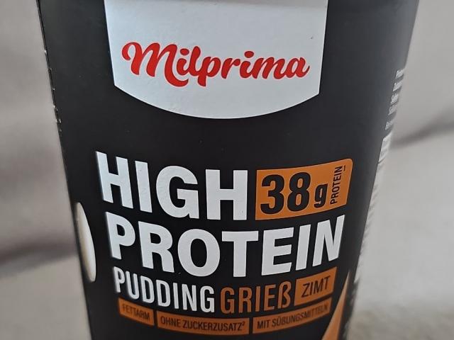 Milprima high Protein Pudding Grieß, Zimt von Besky | Hochgeladen von: Besky