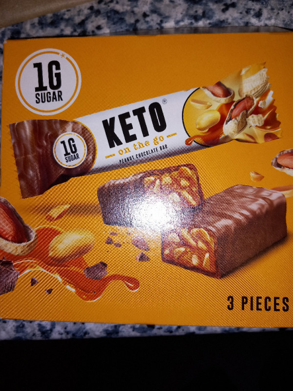 keto on the go, peanut chocolate bar von biene024 | Hochgeladen von: biene024