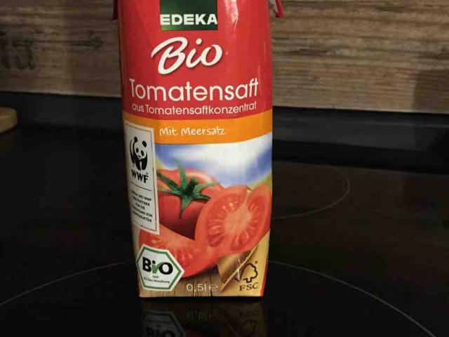 EDEKA Bio WERTKOST Tomatensaft, mit Meersalz von Aronia61 | Hochgeladen von: Aronia61