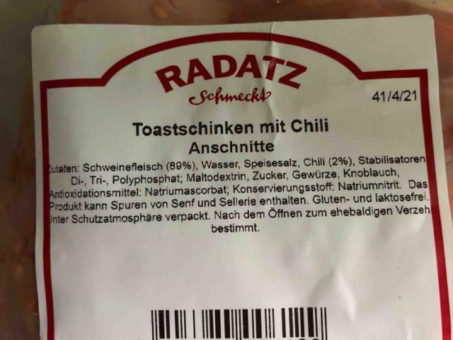 Toastschinken mit Chili von RBIron | Hochgeladen von: RBIron