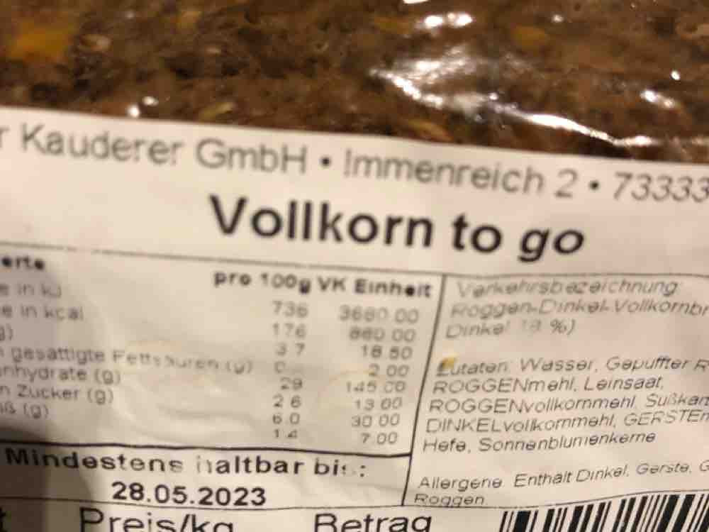 Vollkorn to go von saimnx | Hochgeladen von: saimnx