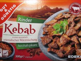 Rinder Kebab herzhaft-pikant, orientalische Würzmischung | Hochgeladen von: Wattwuermchen