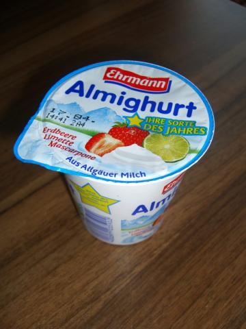 Almighurt Erdbeer Limette Mascarpone | Hochgeladen von: schokoflake