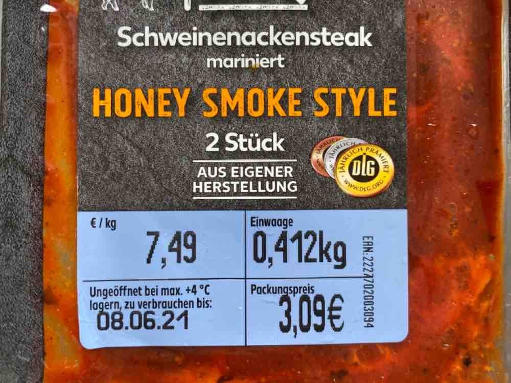 Schweinenackensteak Honey Smoke Style von dreieck12 | Hochgeladen von: dreieck12