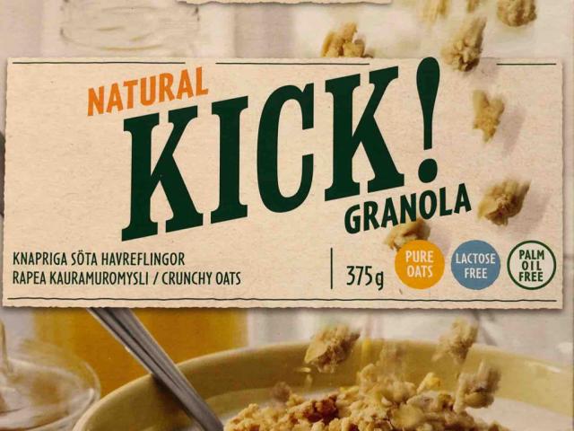 Kick! granola, natural by lastorset | Uploaded by: lastorset
