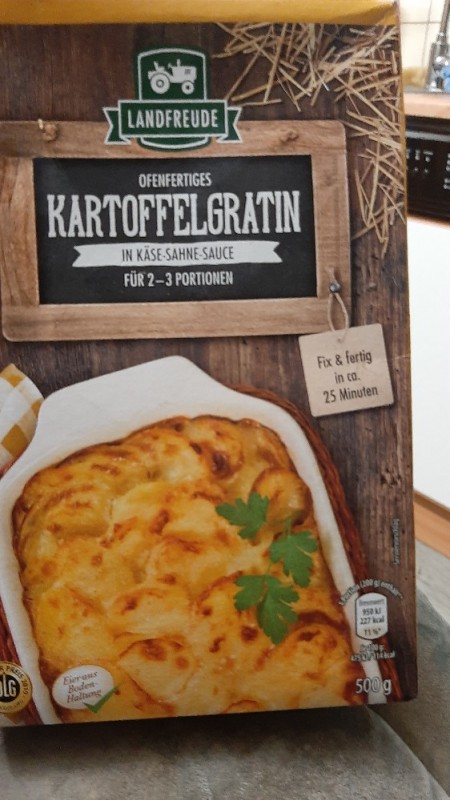ofenfertiges Kartoffelgratin, in Käsr- Sahne- Sauce von marcelde | Hochgeladen von: marceldeich253