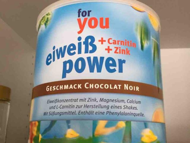 for you eiweiß power, chocolat noir von Denario | Hochgeladen von: Denario