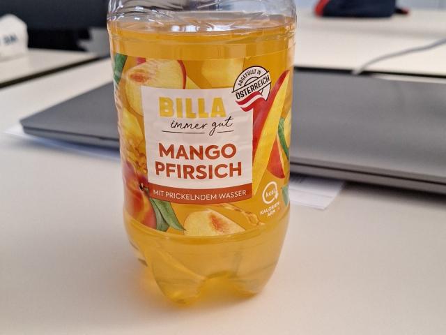 Mango Pfirsich mit prickelndem Wasser von Freches Früchten | Hochgeladen von: Freches Früchten