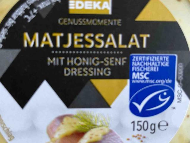 Matjessalat, mit Honig-Senf-Dressing von marcelini111 | Hochgeladen von: marcelini111