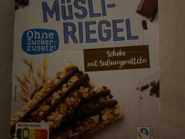 Müsli-Riegel Schoko mit Süßungsmitteln von Gin0lski | Hochgeladen von: Gin0lski