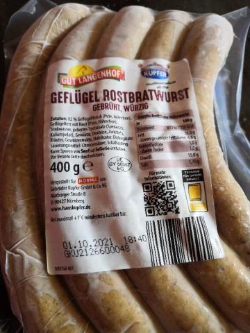 Geflügel Rostbratwurst von Cindy71288 | Hochgeladen von: Cindy71288