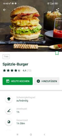 Spätzle Burger von chwein | Hochgeladen von: chwein