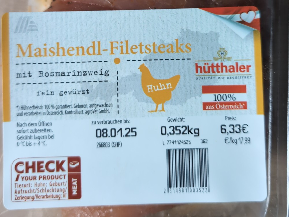 Maiahendl-Filetsteaks von Makakenäffchen_11 | Hochgeladen von: Makakenäffchen_11