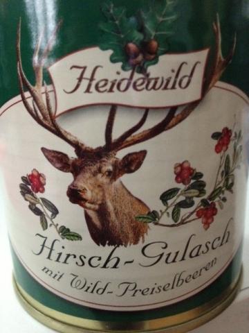 Hirsch-Gulasch, mit Wild-Preiselbeeren | Hochgeladen von: Feelinchen