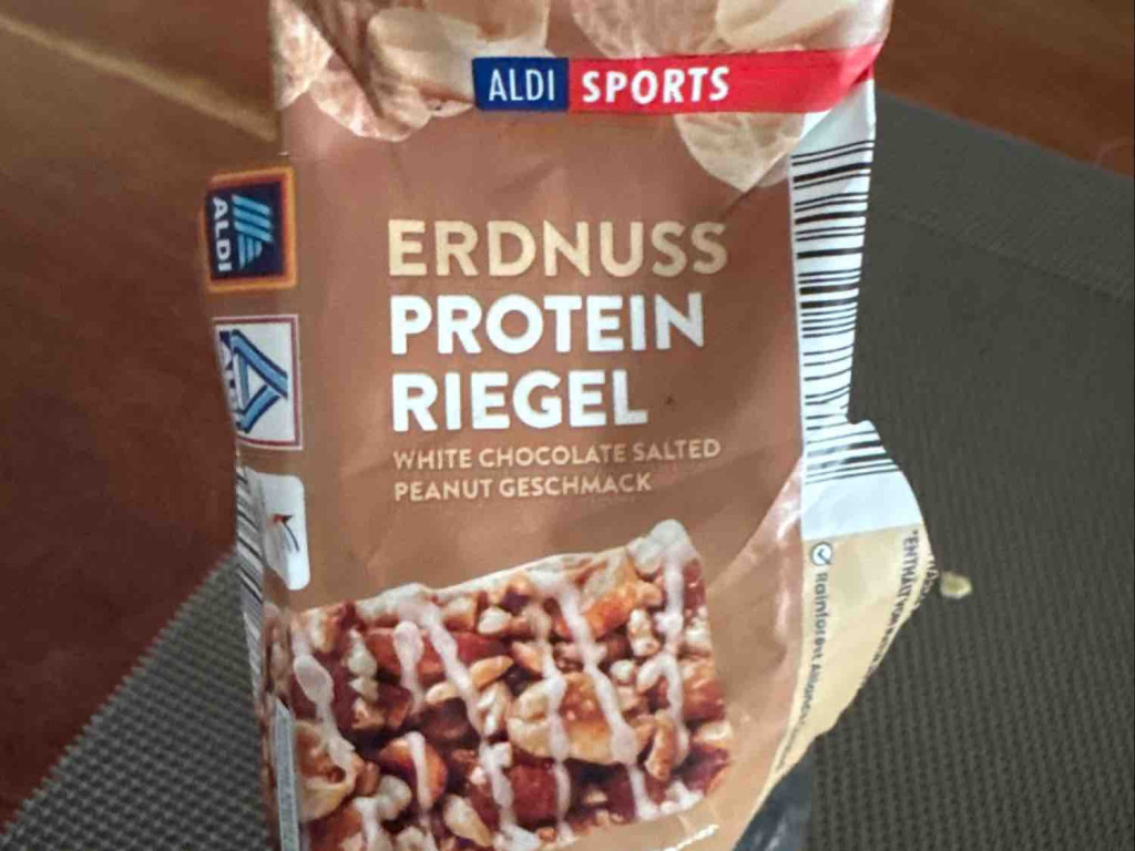 Erdnuss Protein Riegel white chocolate von Felixcristiano | Hochgeladen von: Felixcristiano