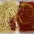 Piccata Milanese von der Hähnchenbrust an Tomatensauce, mit Nude | Hochgeladen von: s.wilkens