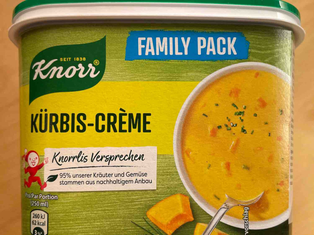 Knorr Kürbis-Crème von luckyfifi | Hochgeladen von: luckyfifi
