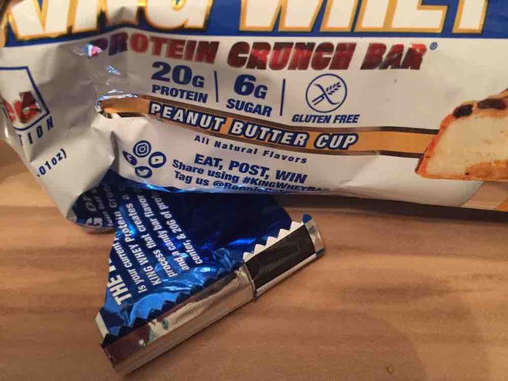 King Whey Protein Crunch Bar, Peanut Butter Cup von smidt398 | Hochgeladen von: smidt398