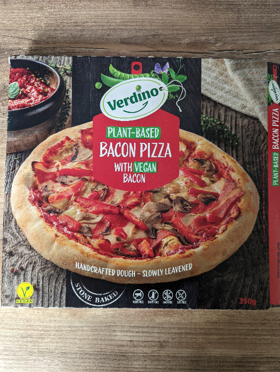 Bacon Pizza, with vegan bacon von maximilianrunge301 | Hochgeladen von: maximilianrunge301