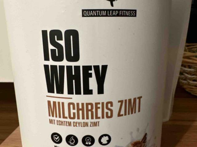 iso  WHEY, Milchreis Zimt von Brunoffplus | Hochgeladen von: Brunoffplus