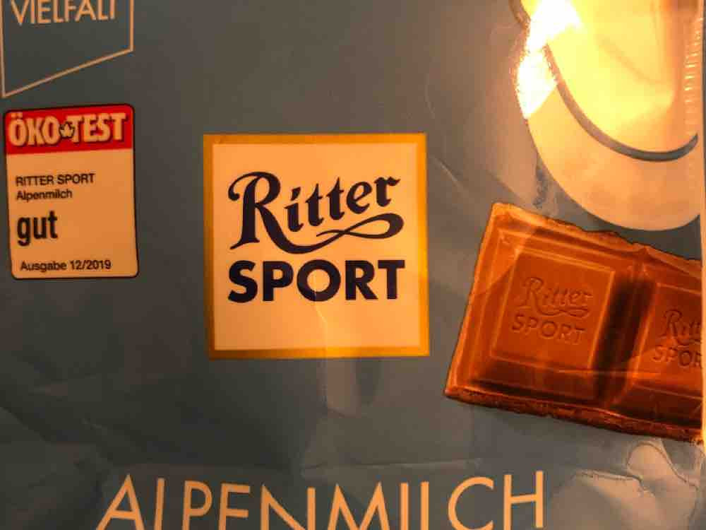 Rittersport, Alpenmilch by kiraelisah | Hochgeladen von: kiraelisah