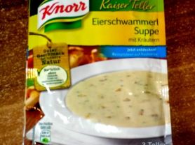 Kaiserteller Eierschwammerl Suppe mit Kräutern | Hochgeladen von: E. J.